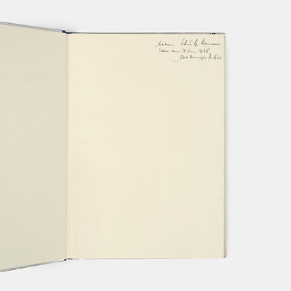 An inscribed copy of Eisen und Stahl, an important work in the history of modern photography. It exemplifies Renger-Patzsch's New Objectivity approach and attempts to redefine how industry and technology could be photographed.