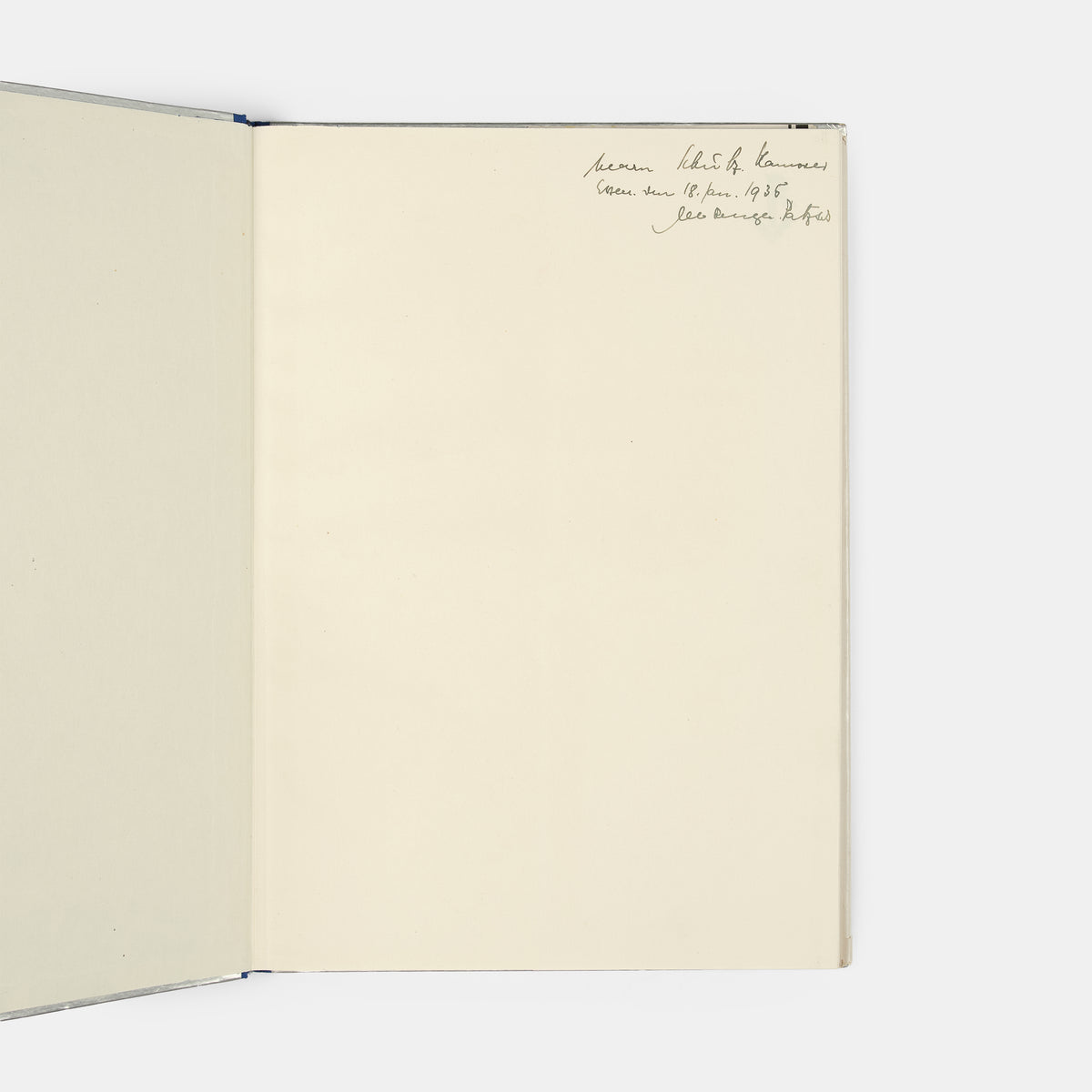 An inscribed copy of Eisen und Stahl, an important work in the history of modern photography. It exemplifies Renger-Patzsch's New Objectivity approach and attempts to redefine how industry and technology could be photographed.