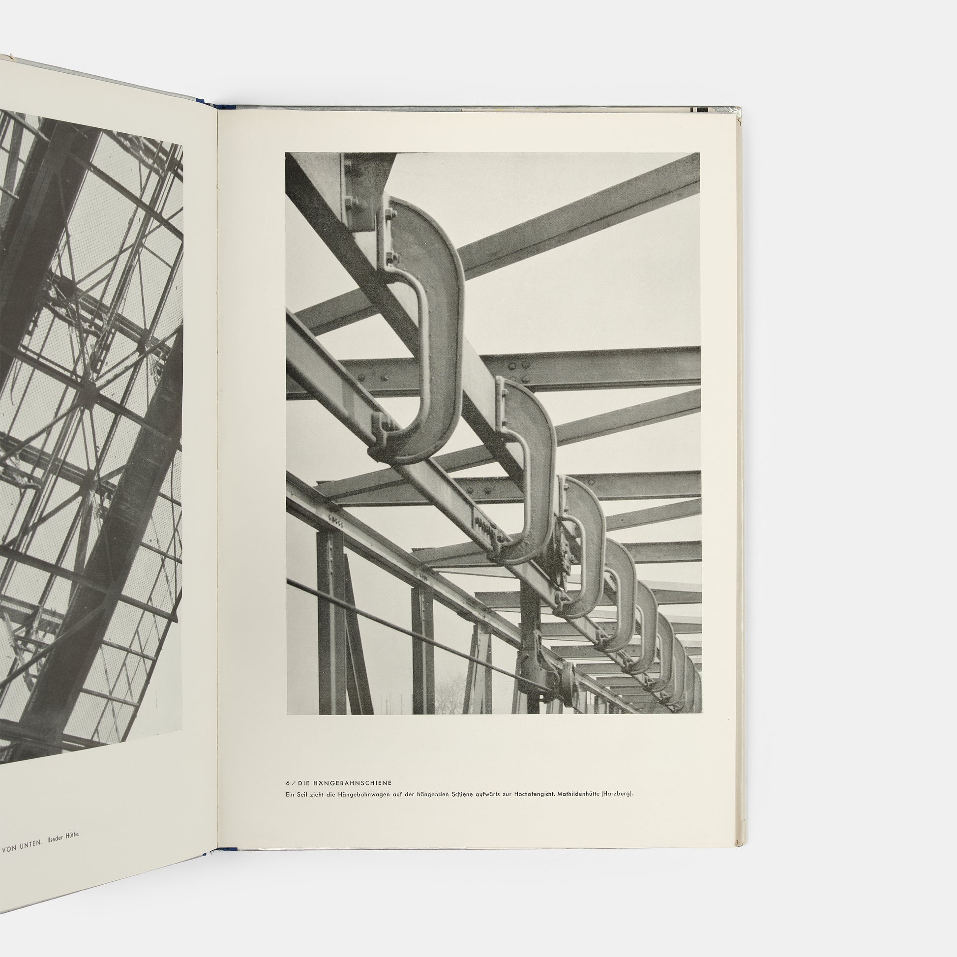 An inscribed copy of Eisen und Stahl, an important work in the history of modern photography. It exemplifies Renger-Patzsch's New Objectivity approach and attempts to redefine how industry and technology could be photographed.