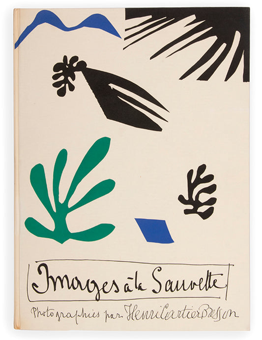 Images à la Sauvette was conceived by Tériade (pseud. of Elfstratios Eleftheriades), editor of Minotaure and founder of Verve, who made a number of deluxe books with artists such as Matisse, Miró and Léger. The photographs in this collection perfectly illustrate Cartier-Bresson's notion of 'l'instant décisif'.