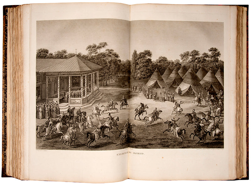 D'Ohsson's vast survey of the Ottoman Empire with engravings by the foremost illustrators of the day, including a superb double-page view of Mecca.