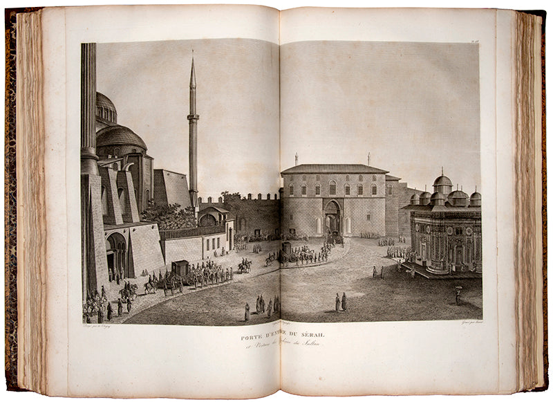 D'Ohsson's vast survey of the Ottoman Empire with engravings by the foremost illustrators of the day, including a superb double-page view of Mecca.
