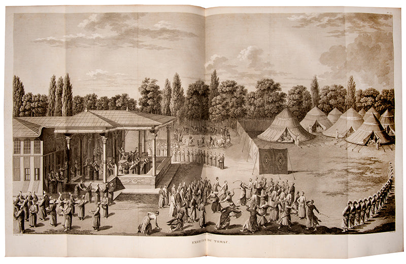 D'Ohsson's vast survey of the Ottoman Empire with engravings by the foremost illustrators of the day, including a superb double-page view of Mecca.
