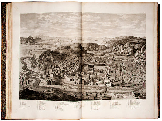 D'Ohsson's vast survey of the Ottoman Empire with engravings by the foremost illustrators of the day, including a superb double-page view of Mecca.