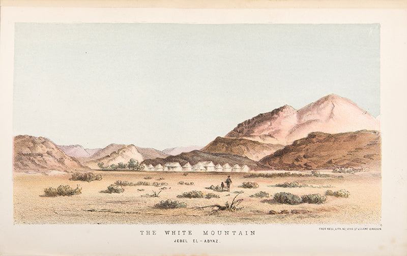 Burton's second expedition to Midian, the area of north-west Arabia on the opposite bank of the Red Sea from the Sinai Peninsular