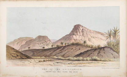 Burton's second expedition to Midian, the area of north-west Arabia on the opposite bank of the Red Sea from the Sinai Peninsular