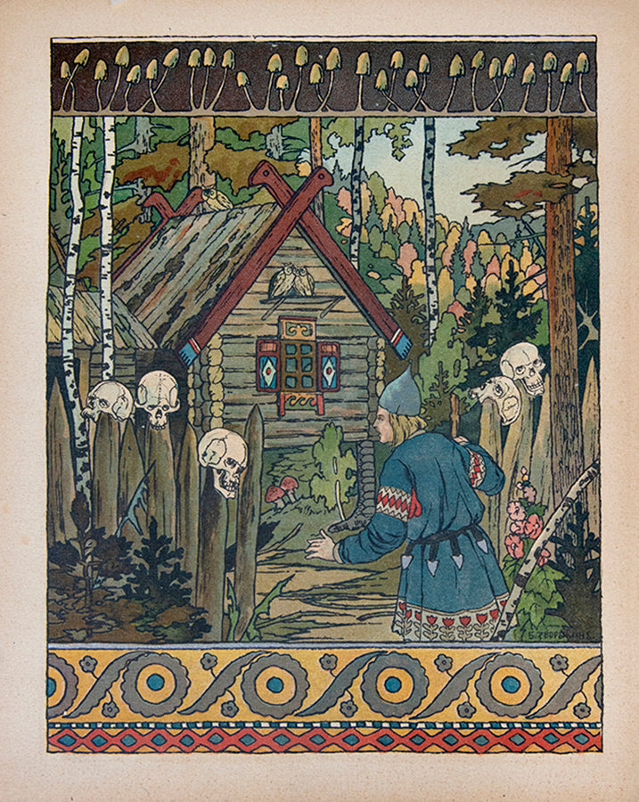 A scarce and luxurious rendition of this classic Russian fairy tale, beautifully illustrated by Boris Zworykin
