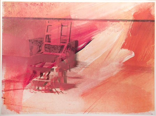 Andy Warhol, Electric Chair, 1971, screenprint, signed by the artist, from the edition of 250, on wove paper