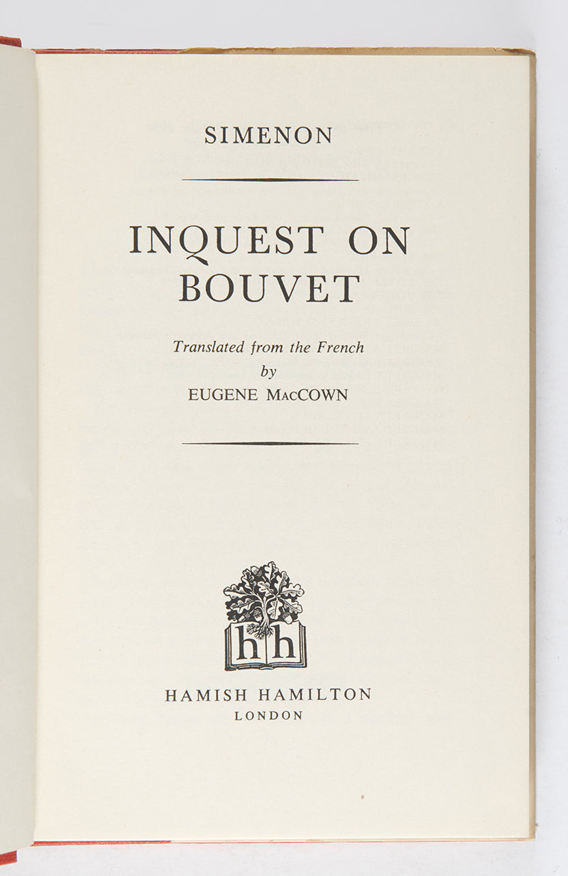 Inquest on Bouvet.