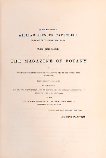 First edition of this important botanical magazine with over 700 plates.