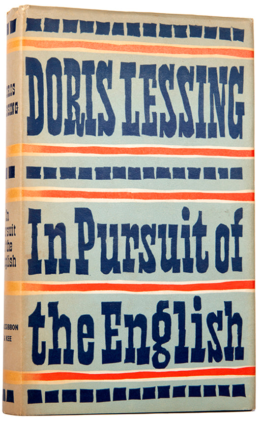 First edition of In Pursuit of the English by Doris Lessing.