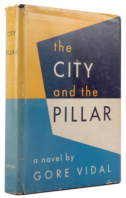 First edition of The City and the Pillar by Gore Vidal.