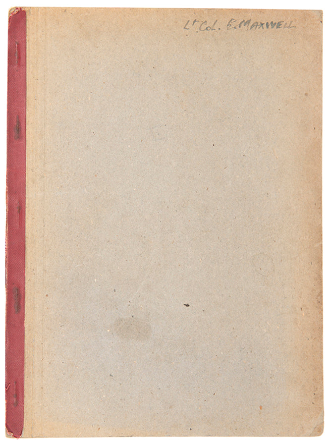 A rare series of legal notices published during World War II by the British Military, setting out laws to be observed in Ethiopia