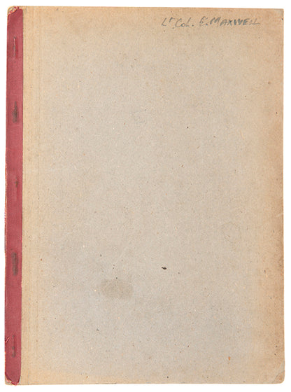 A rare series of legal notices published during World War II by the British Military, setting out laws to be observed in Ethiopia