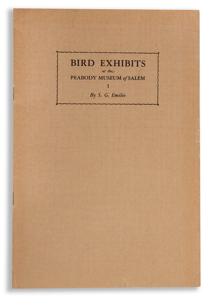 Concerning Parrots. Bird Exhibits at the Peabody Museum.