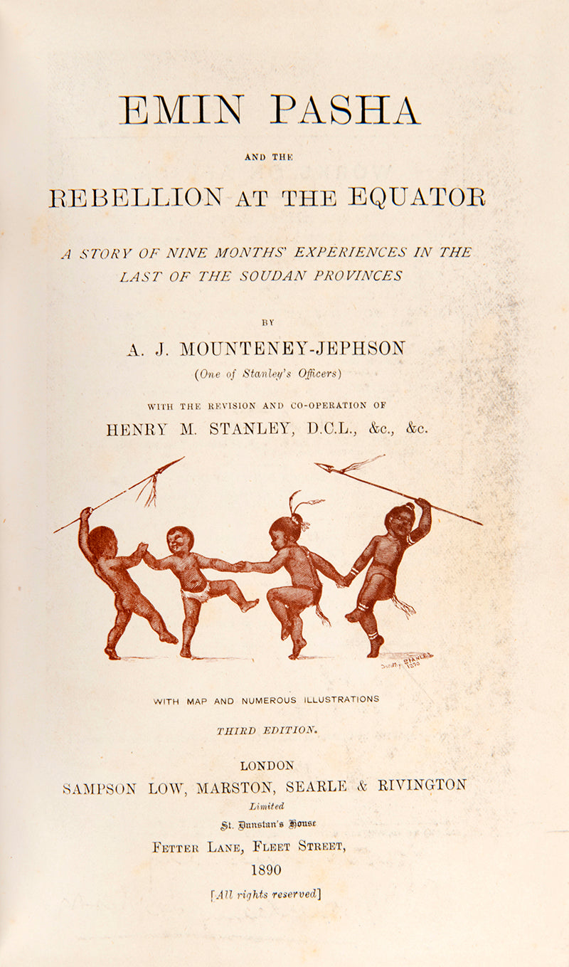 Mounteney-Jephson accompanied Stanley on his expedition to rescue Emin Pasha.