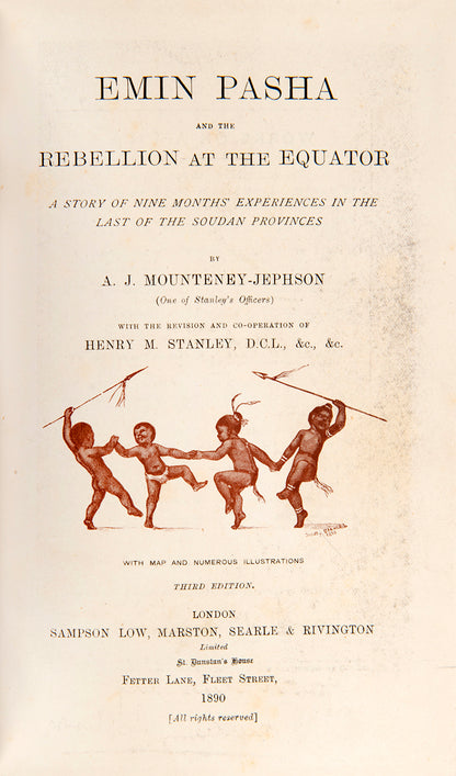 Mounteney-Jephson accompanied Stanley on his expedition to rescue Emin Pasha.