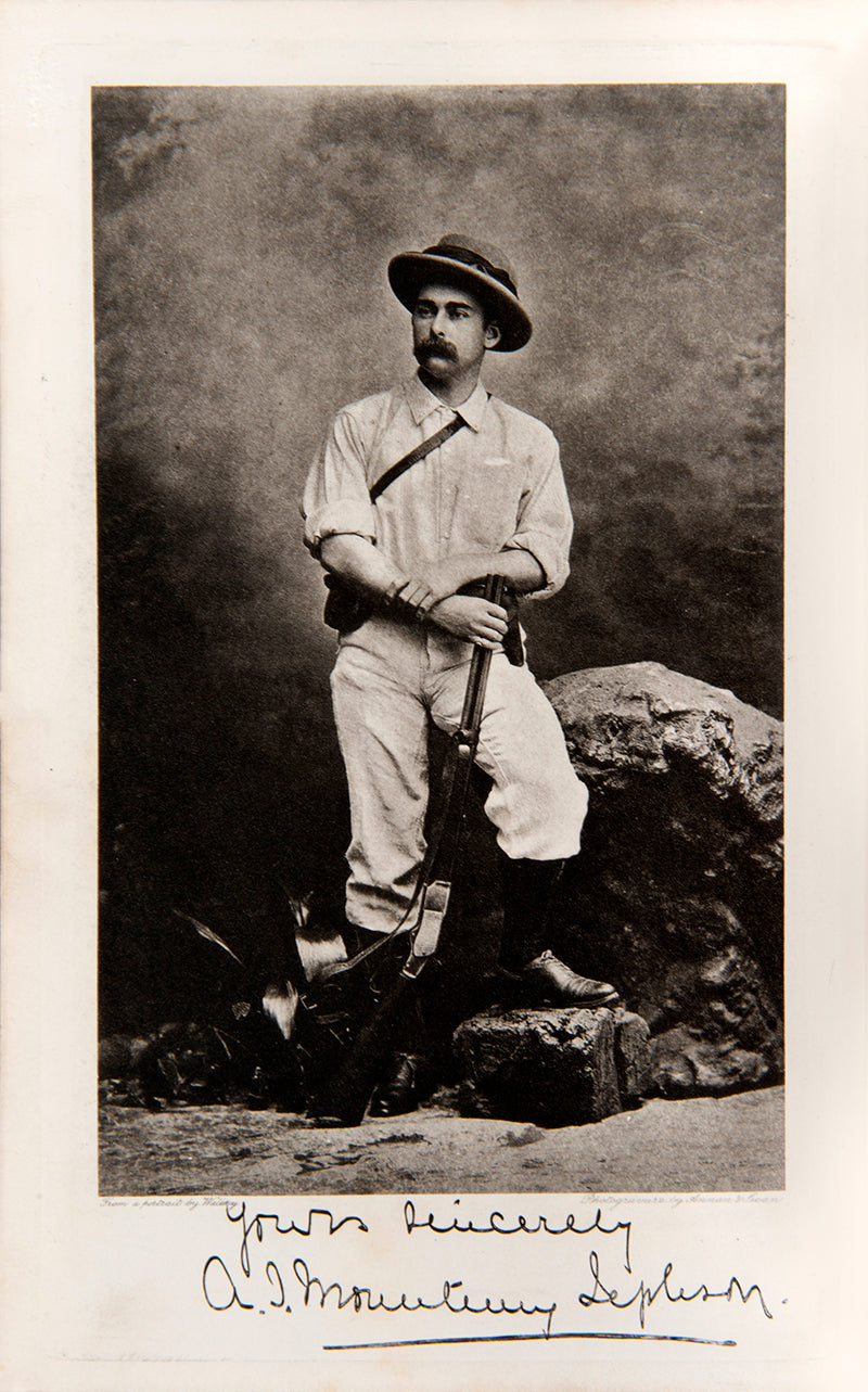 Mounteney-Jephson accompanied Stanley on his expedition to rescue Emin Pasha.