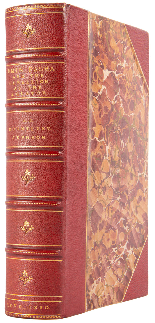 Mounteney-Jephson accompanied Stanley on his expedition to rescue Emin Pasha.