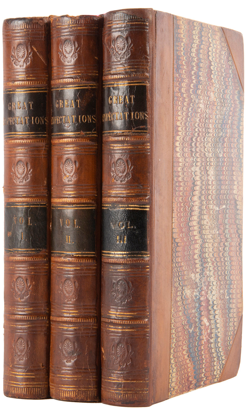 An attractive set of Great Expectations, the most popular of Dickens' novels, in a contemporary binding
