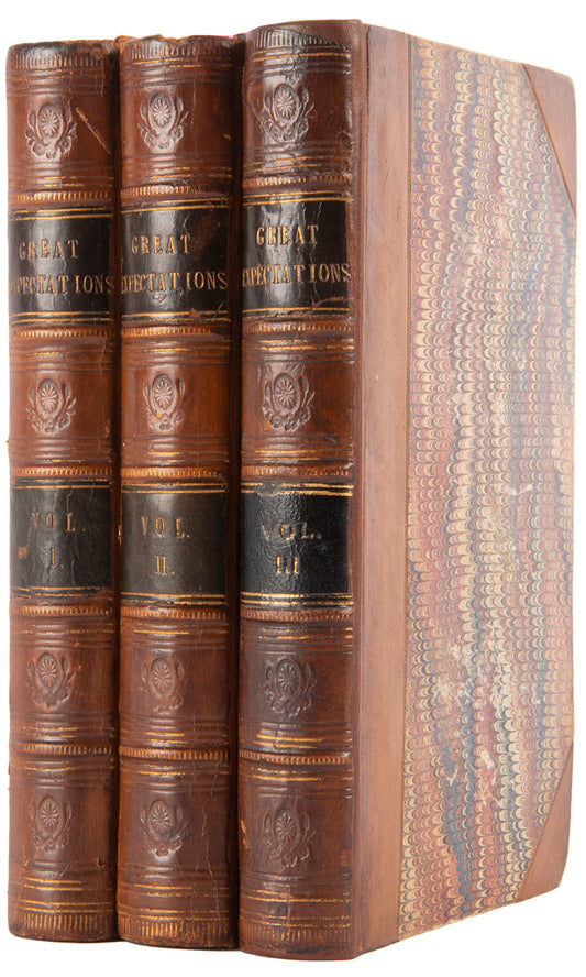 An attractive set of Great Expectations, the most popular of Dickens' novels, in a contemporary binding