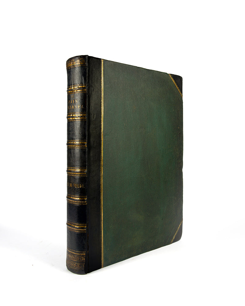 First edition of Van de Velde's Le Pays d'Israel, one of the best illustrated works on the Holy Land and Lebanon with 100 lithographs.