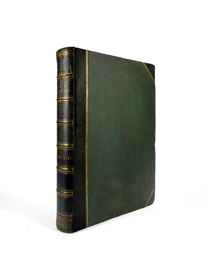 First edition of Van de Velde's Le Pays d'Israel, one of the best illustrated works on the Holy Land and Lebanon with 100 lithographs.