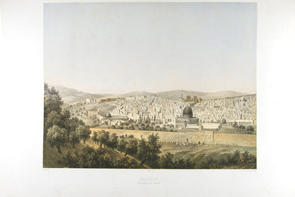 First edition of Van de Velde's Le Pays d'Israel, one of the best illustrated works on the Holy Land and Lebanon with 100 lithographs.