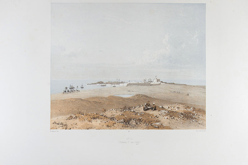 First edition of Van de Velde's Le Pays d'Israel, one of the best illustrated works on the Holy Land and Lebanon with 100 lithographs.