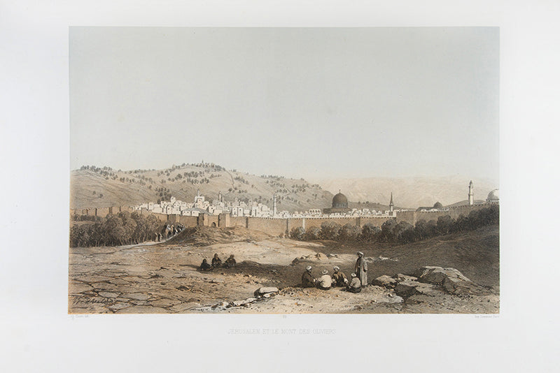 First edition of Van de Velde's Le Pays d'Israel, one of the best illustrated works on the Holy Land and Lebanon with 100 lithographs.