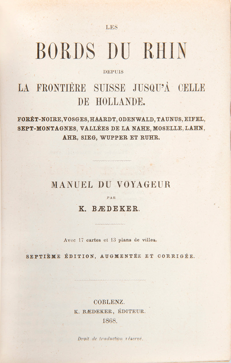 Includes Cologne, Dusseldorf and Strassbourg.