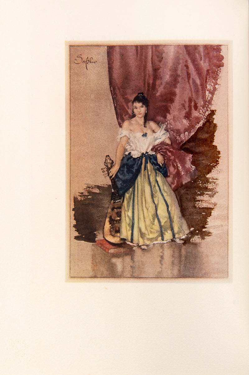 A beautifully produced edition of Herrick's poetry, illustrated by Sir William Russell Flint, in the special deluxe binding with extra plates.