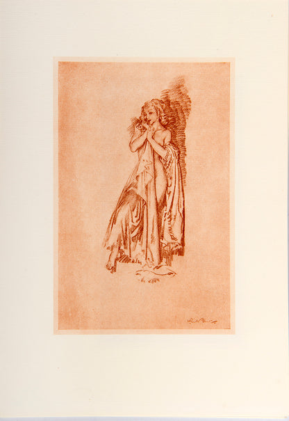 A beautifully produced edition of Herrick's poetry, illustrated by Sir William Russell Flint, in the special deluxe binding with extra plates.