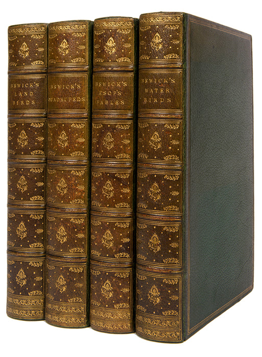 History of British Birds [with] A Supplement to the History of British Birds, A General History of Quadrupeds [and] The Fables of Aesop.