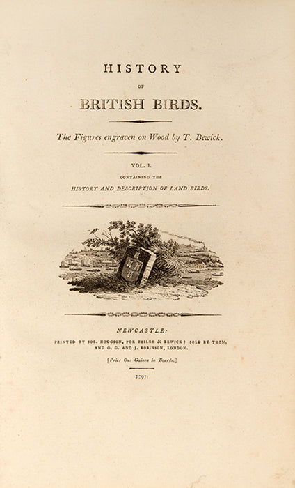 History of British Birds [with] A Supplement to the History of British Birds, A General History of Quadrupeds [and] The Fables of Aesop.