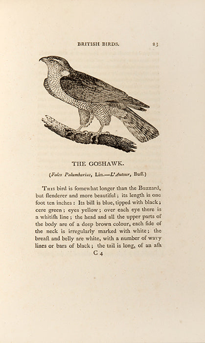 History of British Birds [with] A Supplement to the History of British Birds, A General History of Quadrupeds [and] The Fables of Aesop.