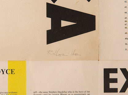 James Joyce 1882–1941. Wednesday, 14th June, to Wednesday, 12th July, 1950. Institute of Contemporary Arts 17-18 Dover Street Piccadilly W.1.
