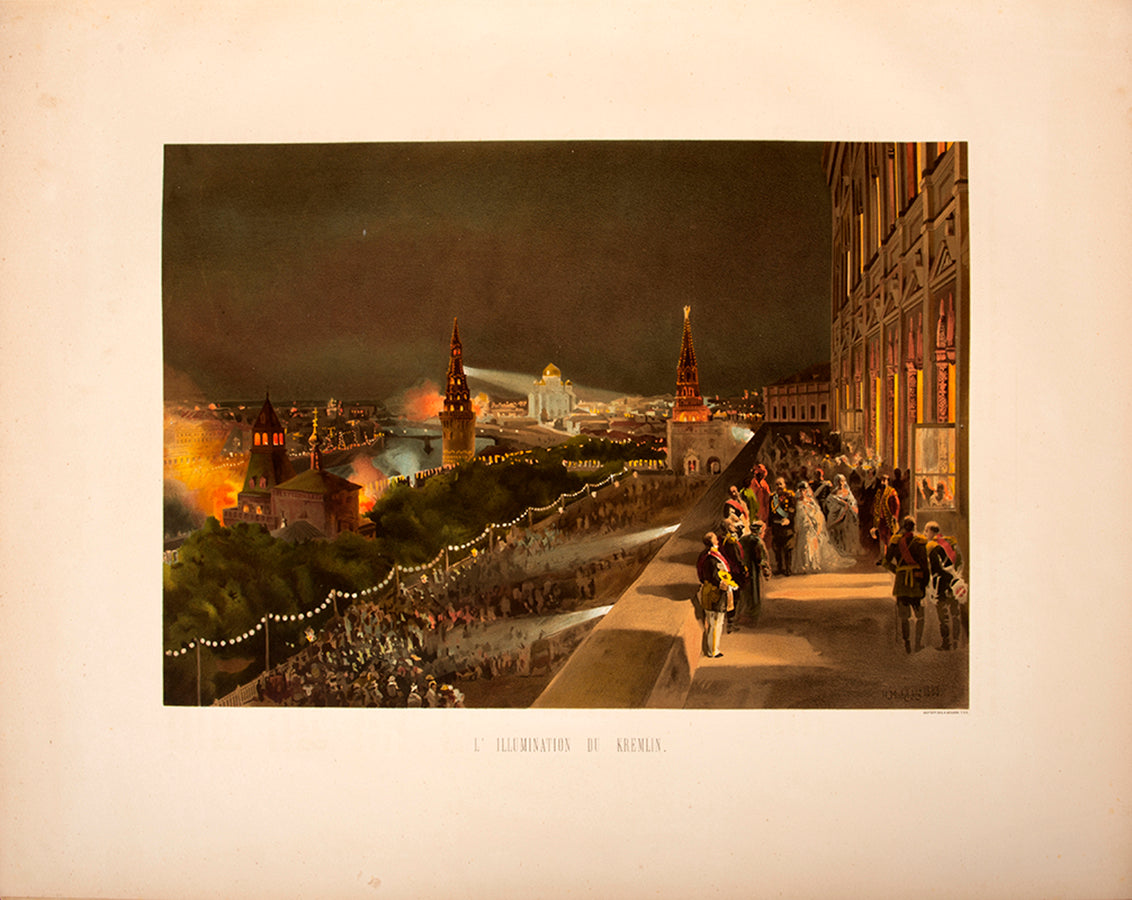 Nominative example for the Comte de Moy, with the rare chromolithographed limitation statement. 