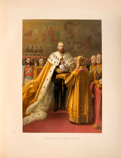 Nominative example for the Comte de Moy, with the rare chromolithographed limitation statement. 
