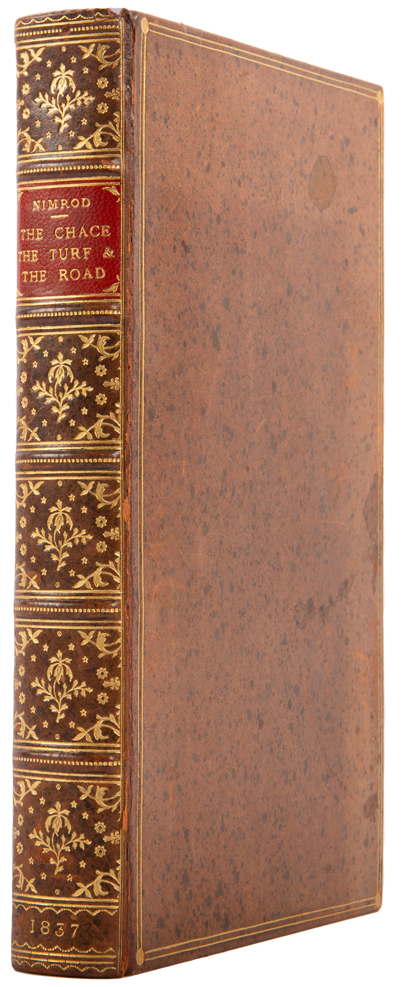 First edition in book form of The Cahce, The Turf and The Road by Nimrod, illustrated by Henry Alken.