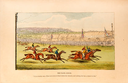 First edition in book form of The Cahce, The Turf and The Road by Nimrod, illustrated by Henry Alken.