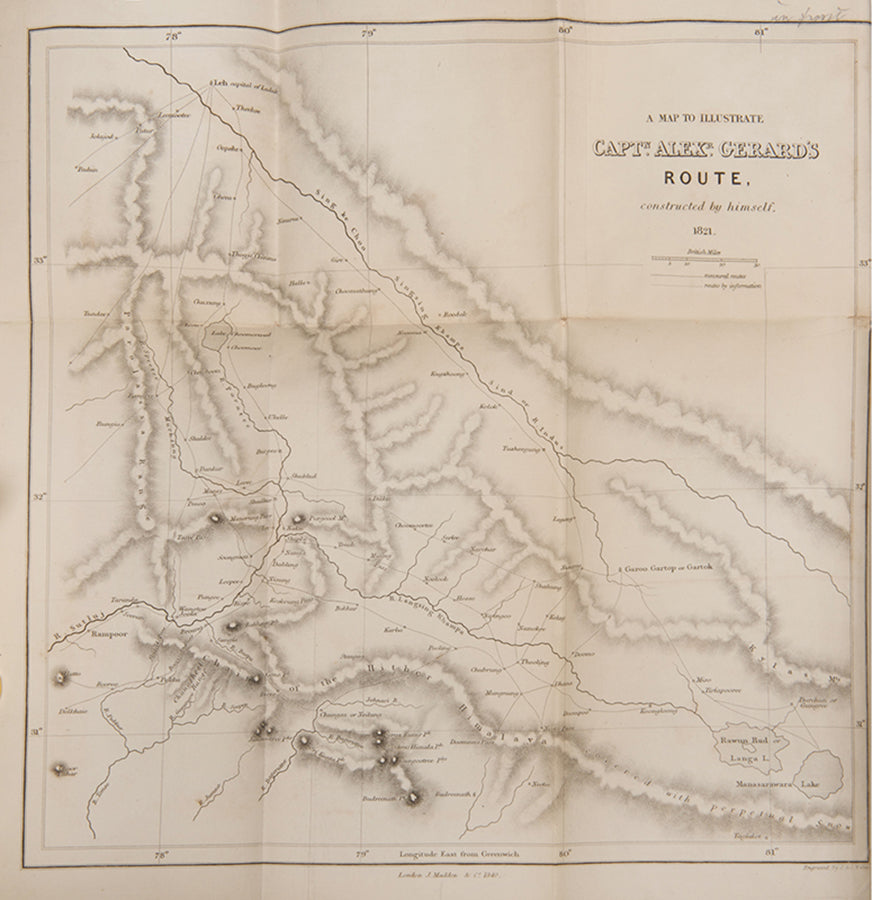 Lloyd and Gerard's Narrative contains some of the earliest surveys of the Himalayan Mountains