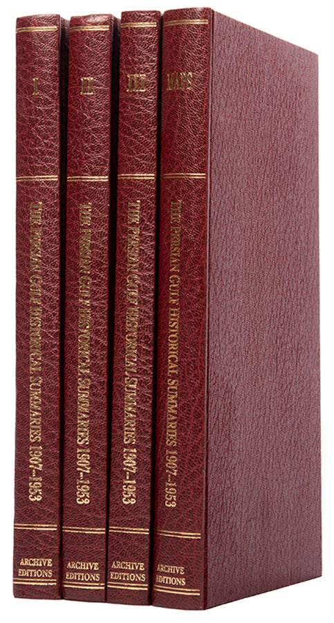 An historical summary of events in the Arabian Gulf cocerning British interests from 1907. also includes oil agreemants and concessions in the region, particularly Muscat and Oman.