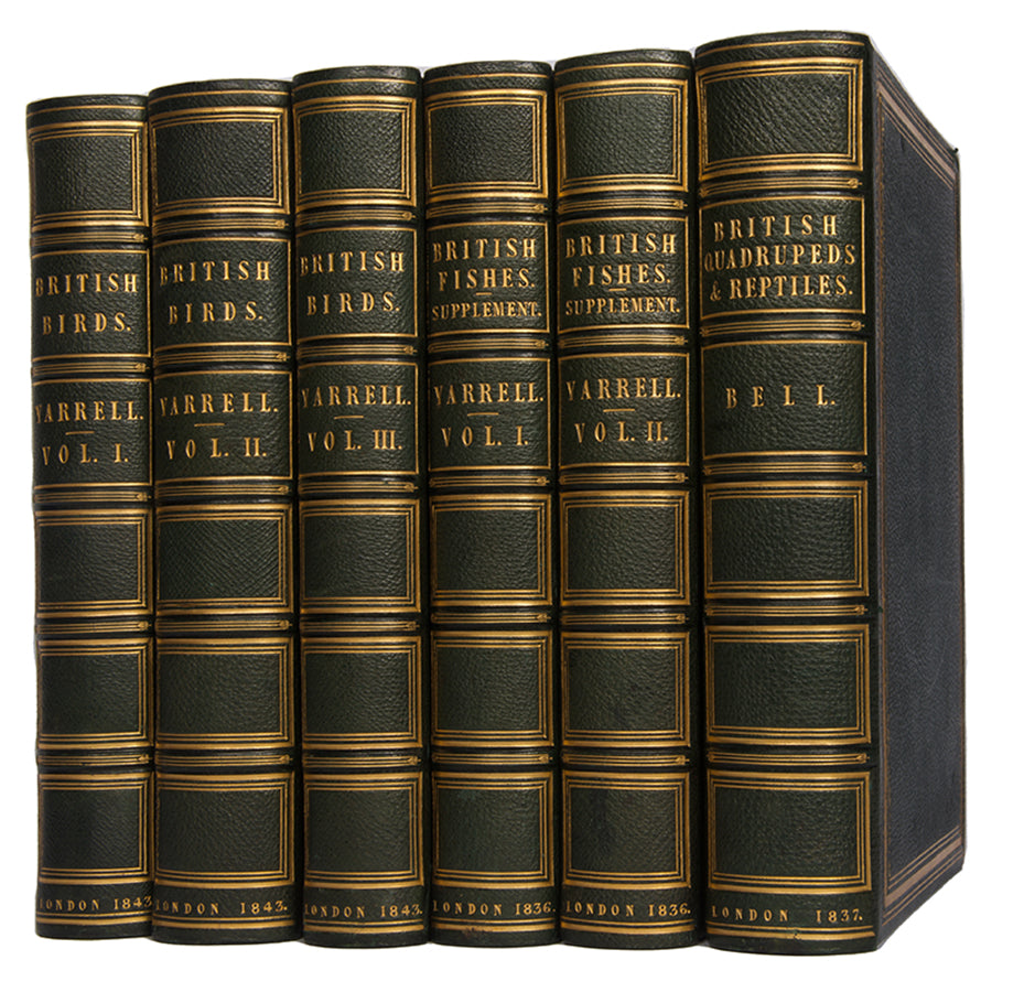 A handsomely bound imperial octavo set, all first editions, copiously illustrated.