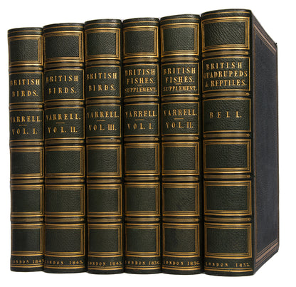 A handsomely bound imperial octavo set, all first editions, copiously illustrated.