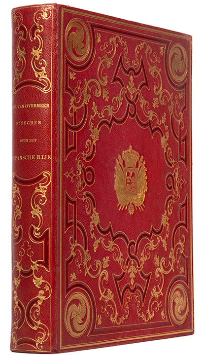 A superb copy with royal provenance of van Overmeer Fisscher's survey of Japan, where he worked from 1820 to 1829 as a Dutch factory employee at Deshima.