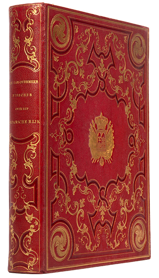 A superb copy with royal provenance of van Overmeer Fisscher's survey of Japan, where he worked from 1820 to 1829 as a Dutch factory employee at Deshima.