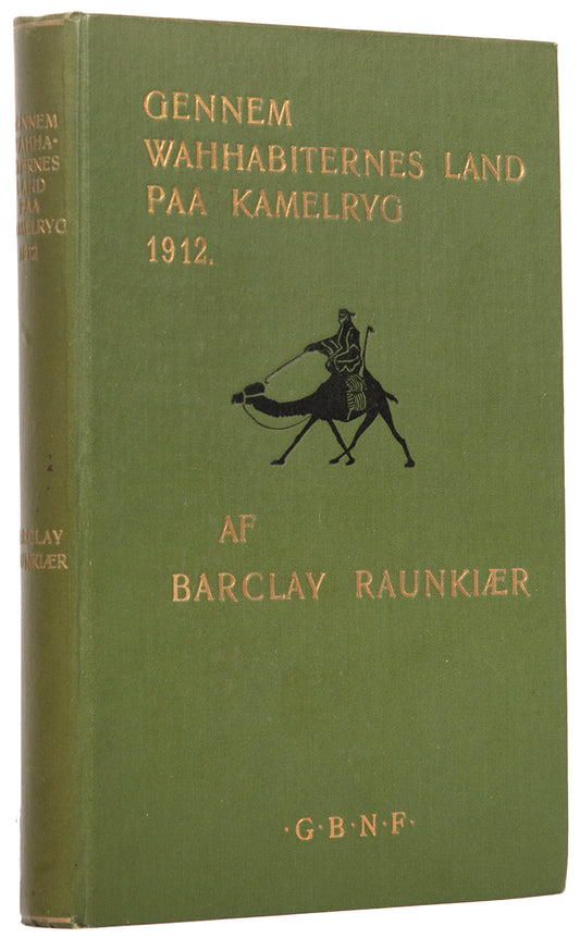 This is the rare first edition in Danish covering the research trip by the Royal Danish Geographical Society in East and Central Arabia in 1912. 
