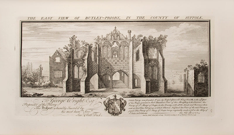 A handsome and complete set of Buck's Antiquities by Samuel and Nathaniel Buck.