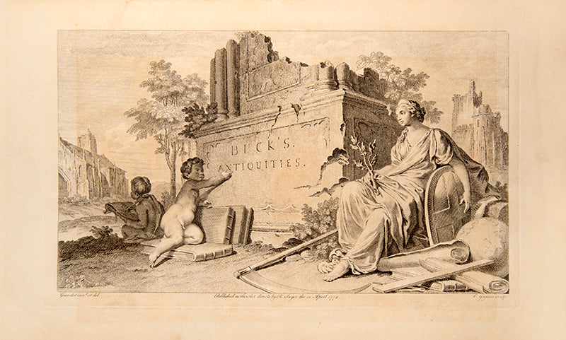 A handsome and complete set of Buck's Antiquities by Samuel and Nathaniel Buck.